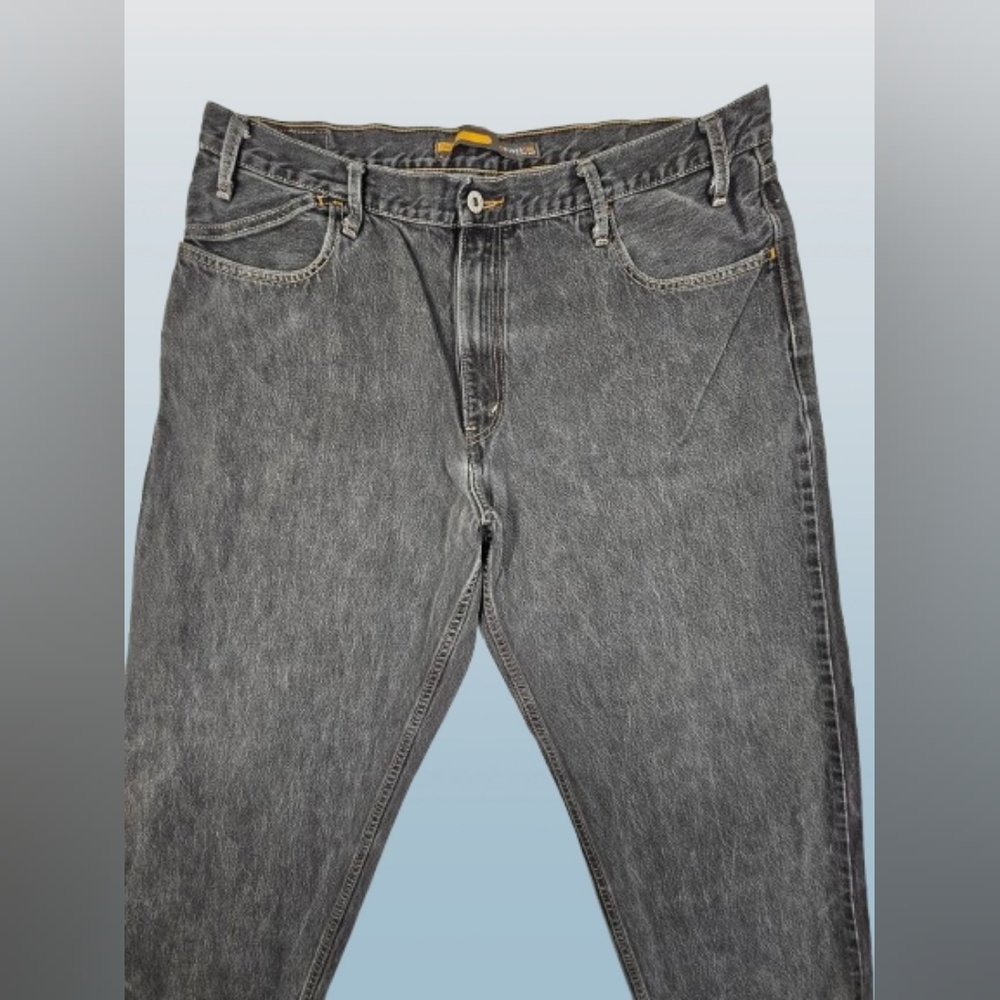 Vintage Levi's Silver Tab Men's 40x32 Relaxed‎ Fit Baggy Jeans in Charcoal - Picture 2 of 12